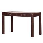 Console Howdy Aspect cuir vintage marron