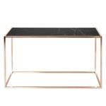 Console Jacob Marbre / Acier inoxydable - Cuivre / Noir