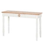 Wandtafel Souillac deels massief eikenhout - eikenhout/wit