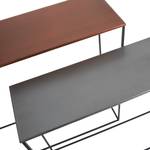 Console gigogne Torpo Acier - Cuivre / Zinc