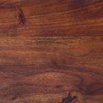 Wandtafel Woodson II massief acaciahout/ijzer - Bruin acaciahout - Bruin acaciahout
