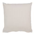 Taie d'oreiller Riga Coton - Beige - 40 x 40 cm - Lot de 2