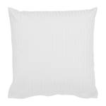 Taie d'oreiller Riga Coton - Blanc - 40 x 40 cm - Lot de 2