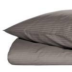 Kopfkissenbezug Riga Baumwollstoff - Taupe - 40 x 80 cm - Andere