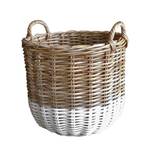 Mand Forli rotan - beige/wit