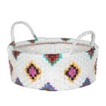 Panier Nahua (set de 2) Rotin - Blanc