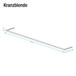 Kranzblende Skøp Eiche Sonoma Dekor - Breite: 405 cm - 3 Türen