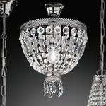 Lampadario Cupola Nichel Metallo/Vetro 1 luce