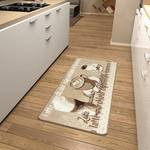 Tapis de cuisine Latte Macchiato Beige - 80 cm x 200 cm