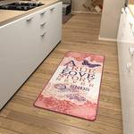 Keukenloper True Love roze - 67x180cm