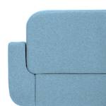 Küchensofa Loca Filz / Eiche massiv - Hellblau / Eiche Hell - Breite: 227 cm