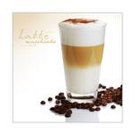 Impression sur toile, Caramel Macchiato Taille : 20 x 20 cm