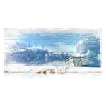 Stampa decorativa Cloud Mood Larghezza: 100 cm