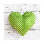 Kunstdruk Green Love 20x20cm