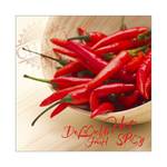 Impression sur toile, Spicy II Taille : 20 x 20 cm