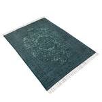 Tapis vintage Cahon Étoffe de coton - Vert / Crème