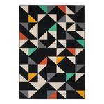 Tapis Canvas Tissu mélangé - Noir / Jaune