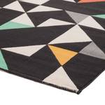 Tapis Canvas Tissu mélangé - Noir / Jaune