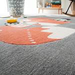 Tapis Canvas I Tissu mélangé - Gris clair