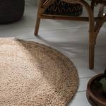 Juten vloerkleed Magna jute - beige - Diameter: 200 cm