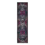 Loper Alroy textielmix - grijs/roze - 66x243cm