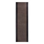 Tapis de couloir Band Fibres synthétiques - Marron - 80 x 300 cm