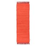 Loper Cotton oranje - afmetingen: 60x180cm