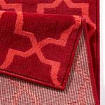 Tapis de couloir Glam Fibres synthétiques - Rouge - 80 x 200 cm