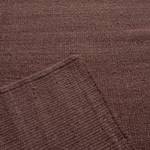 Tapis de couloir Kelim Uni Marron - 80 x 200 cm