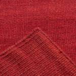 Tapis de couloir Kelim Uni Rouge - 80 x 300 cm