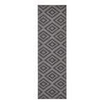 Tapis de couloir Nordic Fibres synthétiques - Anthracite - 80 x 200 cm