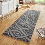 Tapis de couloir Nordic Fibres synthétiques - Anthracite - 80 x 300 cm