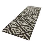 Tapis de couloir Nordic Fibres synthétiques - Noir - 80 x 250 cm