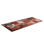 Tappeto lungo prime pile line rosso/arancione - 80 x 200 cm