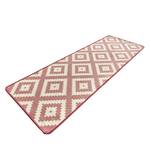 Tapis de couloir Raute Fibres synthétiques - Rose foncé