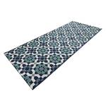 Tapis de couloir Supreme Fibres synthétiques - Bleu foncé / Vert