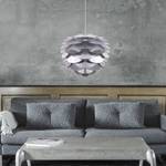 Lampenschirm Pine Nut Kunststoff - Silber - Durchmesser: 45 cm