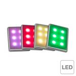 Set de luminaires encastrés LED : kiara 4 ampoules