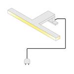 LED-Aufsatzbeleuchtung Radiance III Chrom - Kaltweiß