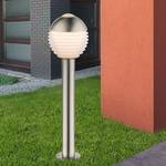 Luminaire d'extérieur LED Alerio III Matériau synthétique / Acier inoxydable - 1 ampoule - Hauteur : 56 cm