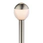 Luminaire d'extérieur LED Alerio III Matériau synthétique / Acier inoxydable - 1 ampoule - Hauteur : 96 cm