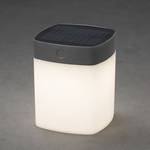 Solarleuchte Assisi Petite II Acrylglas / Kunststoff - 1-flammig - Weiß / Dunkelgrau