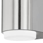 LED-buitenlamp Briones kunststof/aluminium - 2 lichtbronnen - Aluminiumkleurig