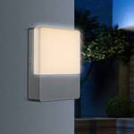 LED-buitenlamp Lissy V opaalglas/aluminium - 1 lichtbron