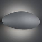 LED-buitenlamp Missouri 1 lichtbron aluminium/kunststof zilverkleurig