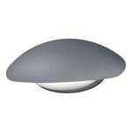 Luminaire d'extérieur LED Missouri 1 ampoule Aluminium / Matériau synthétique Argenté