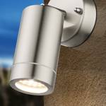 Luminaire d'extérieur LED Perry Shine I Acier inoxydable - 1 ampoule - Acier inoxydable