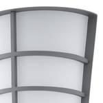 LED-buitenwandlamp Breganzo II kunststof/staal - 2 lichtbronnen - Staal