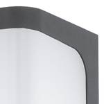 LED-Außenwandleuchte Jorba Kunststoff / Aluminium - 1-flammig - Weiß / Grau