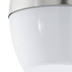 Applique extérieure LED Oncala Verre / Acier inoxydable - 1 ampoule - Acier inoxydable